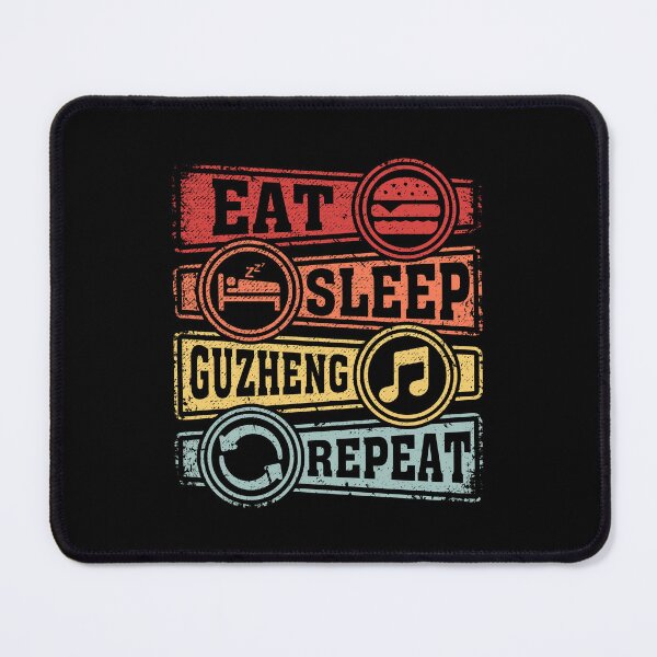 Item preview, Eat Sleep Guzheng Repeat designed and sold by GabbyKash.