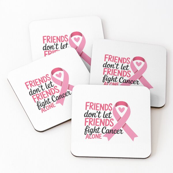 Item preview, Friends Don't Let Friends Fight Cancer Alone  designed and sold by sailorjessiArt.
