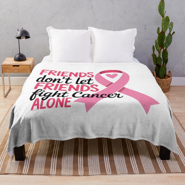 Item preview, Friends Don't Let Friends Fight Cancer Alone  designed and sold by sailorjessiArt.