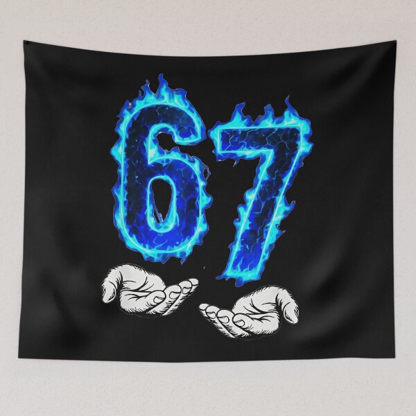 Item preview, 67 Birthday Birth Year 1967 Sixty Seven Anniversary Number designed and sold by SanTiOmal.