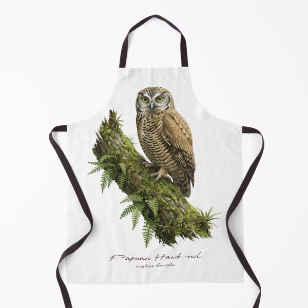 Item preview, Papuan Hawk-owl on Mossy Tree designed and sold by Takeda-art.