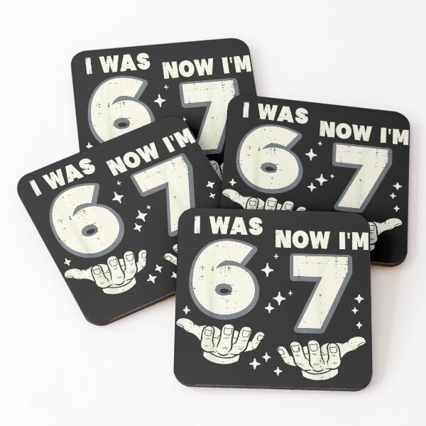 Item preview, I Was 6 Now I'm 7 Seventh Birthday Child Celebration designed and sold by SanTiOmal.