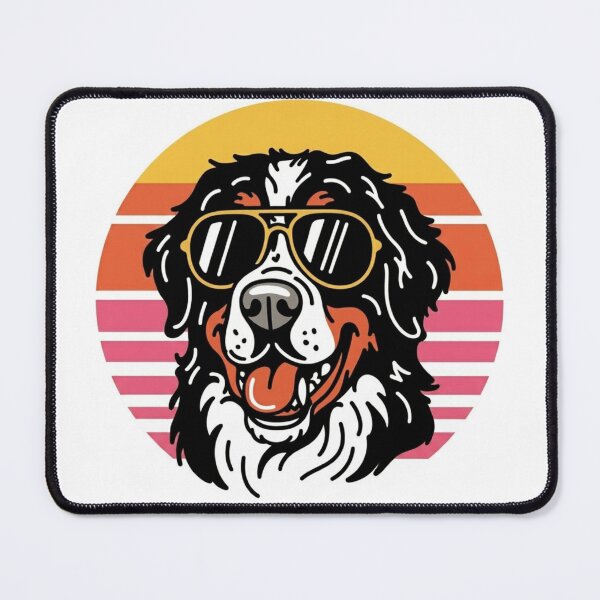 Item preview, Bernese Mountain Dog Mom Retro Dog Lover designed and sold by YounexxART.