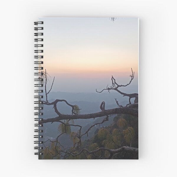Item preview, Twisted Pine Branches at Mountain Sunset designed and sold by JoginderDixit.