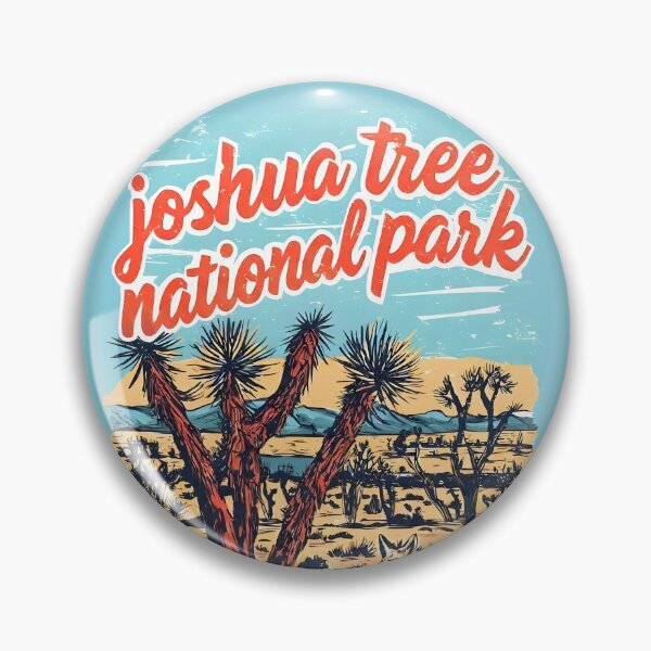 Item preview, Joshua Tree Park California Landscape Cute Coyote Cactus  designed and sold by HowToCanadian.