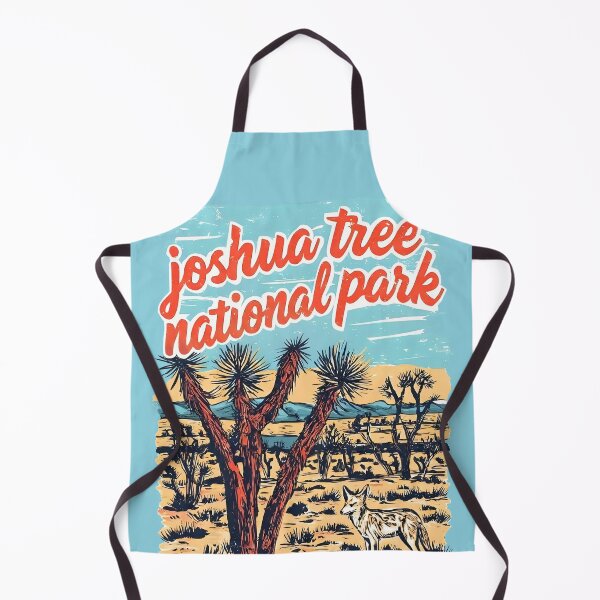 Item preview, Joshua Tree Park California Landscape Cute Coyote Cactus designed and sold by HowToCanadian.