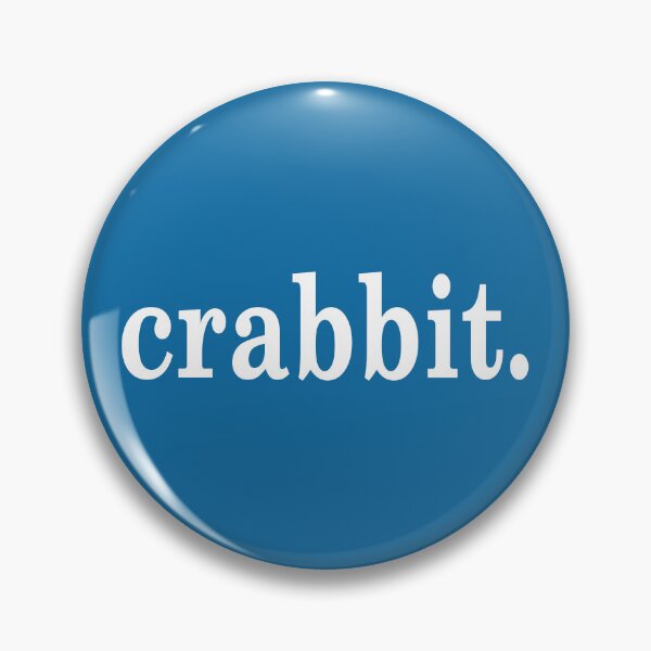 Item preview, Crabbit Scottish Slang Word designed and sold by Jeallan Designs.