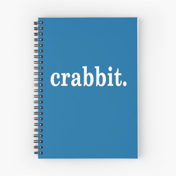 Item preview, Crabbit Scottish Slang Word designed and sold by Jeallan Designs.