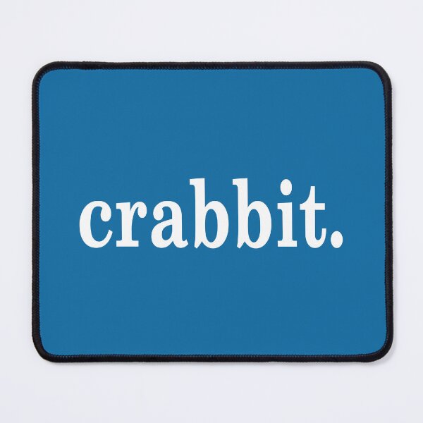 Item preview, Crabbit Scottish Slang Word designed and sold by Jeallan Designs.
