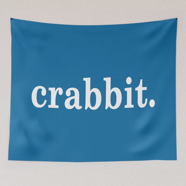 Item preview, Crabbit Scottish Slang Word designed and sold by Jeallan Designs.