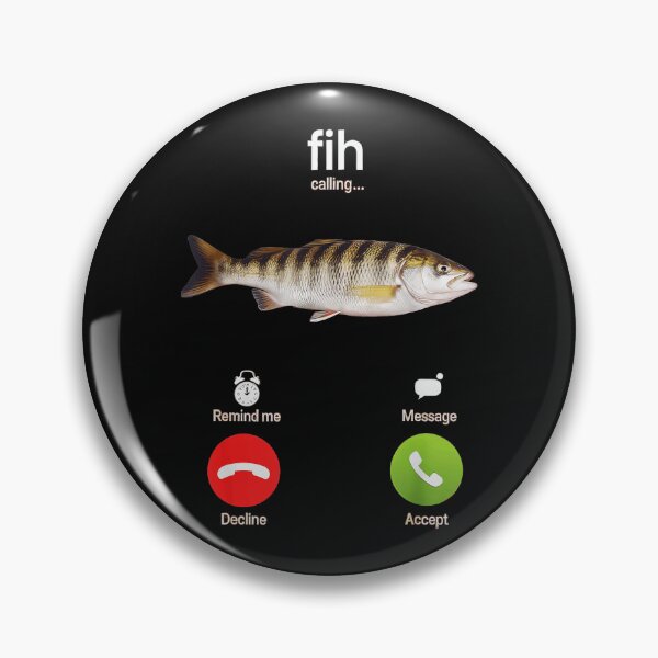 Item preview, Fih Calling Funny Fishing Angler designed and sold by SanTiOmal.