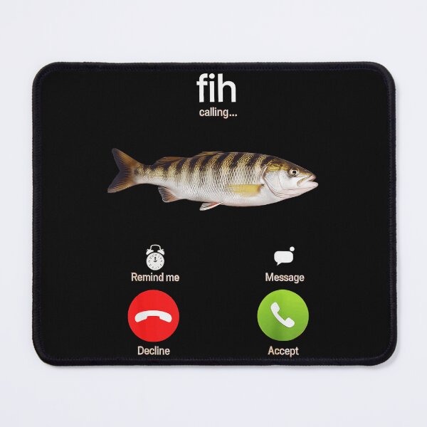 Item preview, Fih Calling Funny Fishing Angler designed and sold by SanTiOmal.