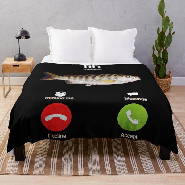 Item preview, Fih Calling Funny Fishing Angler designed and sold by SanTiOmal.