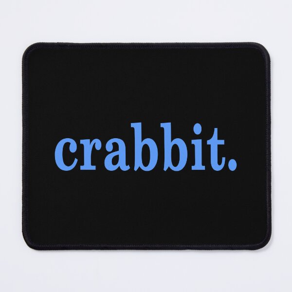 Item preview, Crabbit Scottish Slang Word Blue designed and sold by Jeallan Designs.