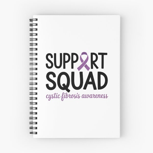 Item preview, Cystic Fibrosis Awareness Support Squad Purple Ribbon designed and sold by sailorjessiArt.