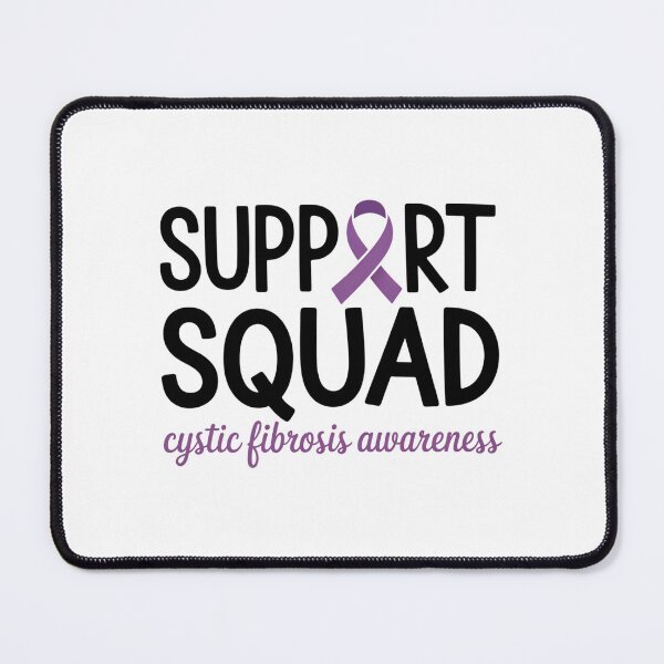 Item preview, Cystic Fibrosis Awareness Support Squad Purple Ribbon designed and sold by sailorjessiArt.