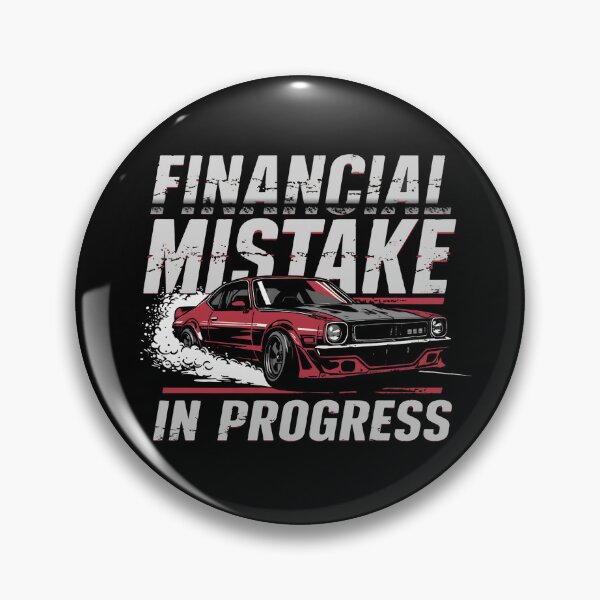 Item preview, Financial Mistake In Progress Red Car Design designed and sold by PROPera-design.