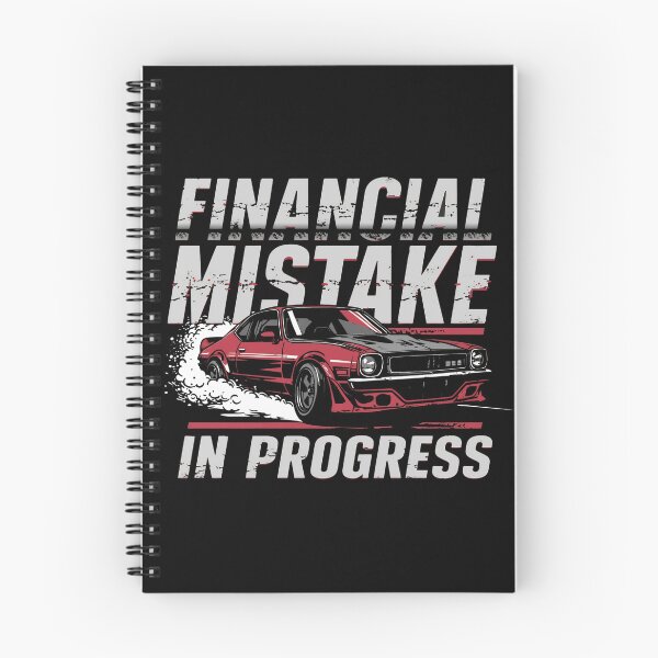 Item preview, Financial Mistake In Progress Red Car Design designed and sold by PROPera-design.