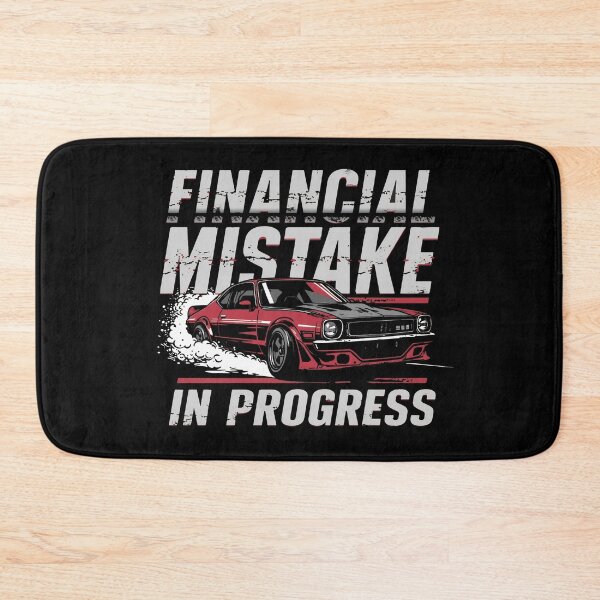 Item preview, Financial Mistake In Progress Red Car Design designed and sold by PROPera-design.