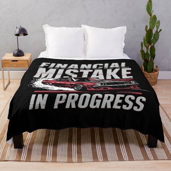 Item preview, Financial Mistake In Progress Red Car Design designed and sold by PROPera-design.