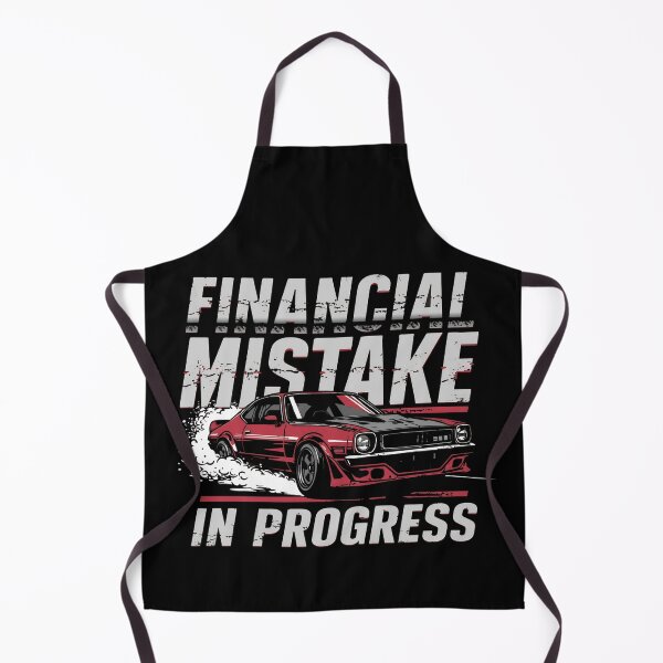 Item preview, Financial Mistake In Progress Red Car Design designed and sold by PROPera-design.