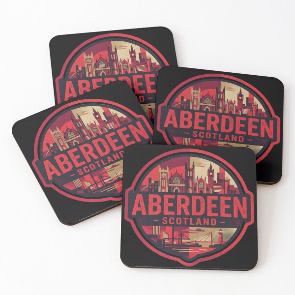 Item preview, Aberdeen Scotland Heritage Travel Badge Art designed and sold by redsharkuk.