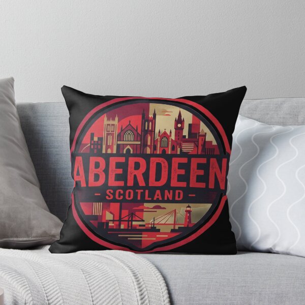 Item preview, Aberdeen Scotland Heritage Travel Badge Art designed and sold by redsharkuk.
