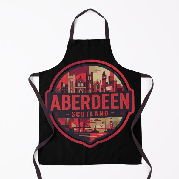 Item preview, Aberdeen Scotland Heritage Travel Badge Art designed and sold by redsharkuk.