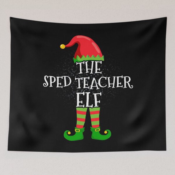 Item preview, SPED TEACHER Elf Family Matching Christmas Group designed and sold by CosmoKitsch.