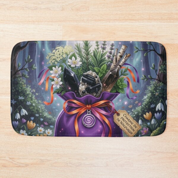 Item preview, Walpurgis Protection Charm: Herbs and Crystals Magic designed and sold by NeyhineAngelionShop.
