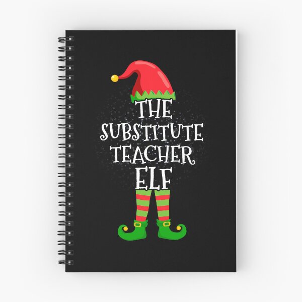 Item preview, SUBSTITUTE TEACHER Elf Family Matching Christmas Group designed and sold by CosmoKitsch.
