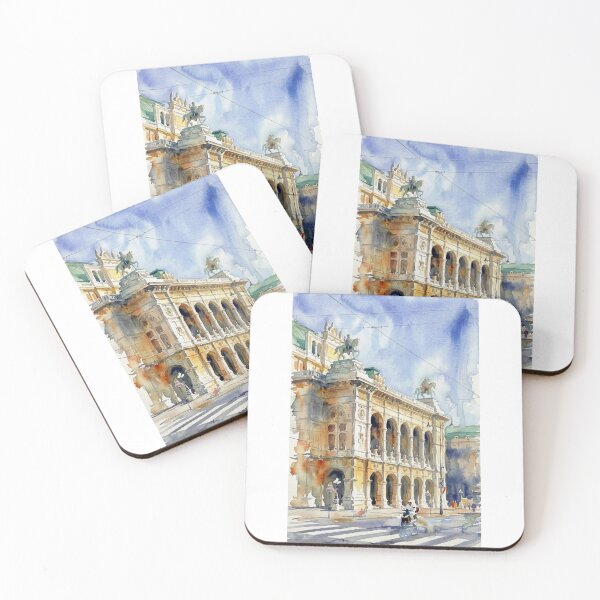 Item preview, Vienna Opera Watercolor designed and sold by caracatita75.