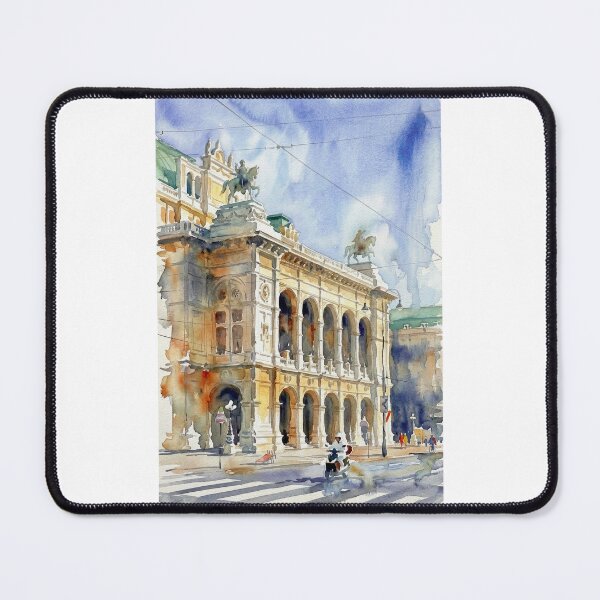 Item preview, Vienna Opera Watercolor designed and sold by caracatita75.