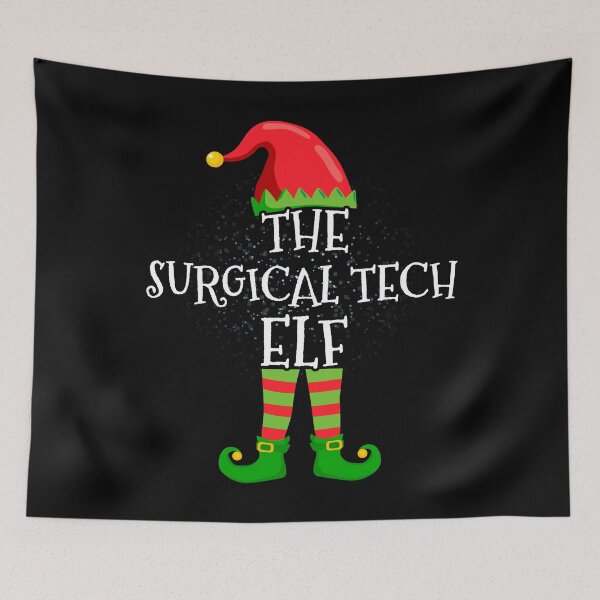 Item preview, SURGICAL TECH Elf Family Matching Christmas Group designed and sold by CosmoKitsch.