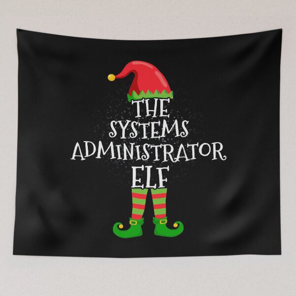 Item preview, SYSTEMS ADMINISTRATOR Elf Family Matching Christmas Group designed and sold by CosmoKitsch.