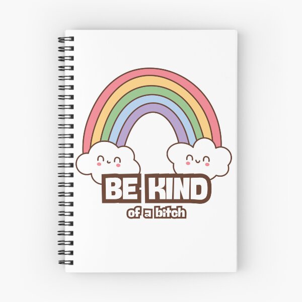 Item preview, Be Kind Of A Bitch - Motivational Flower Rainbow designed and sold by karolina lindy.