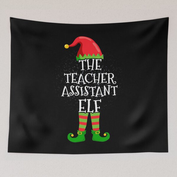 Item preview, TEACHER ASSISTANT Elf Family Matching Christmas Group designed and sold by CosmoKitsch.