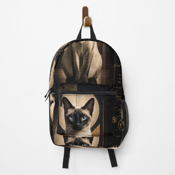 Item preview, Siamese Cat Focused Elegance designed and sold by Jacque's Life In Motion Studio.