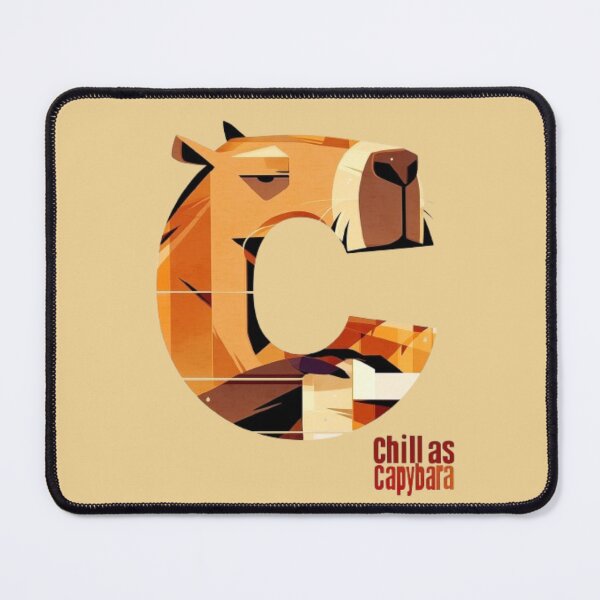 Item preview, Chill As Capybara – Funny Capybara Alphabet C Meme Design designed and sold by V--I--R.