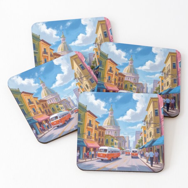 Item preview, cuba streets oil painting designed and sold by cloudzer0000.