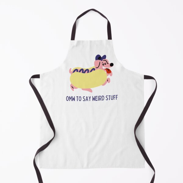 Item preview, On My Way To Say Weird Stuff - HotDog Dachshund designed and sold by karolina lindy.