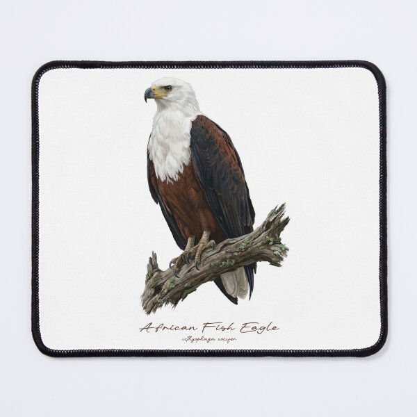 Item preview, African Fish Eagle on Rustic Branch designed and sold by Takeda-art.