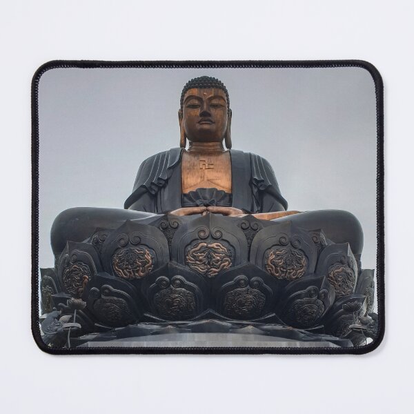 Item preview, Great Buddha of Fansipan - Kim Son Bao Thang Pagoda | Sa Pa Vietnam Spiritual Landscape Art designed and sold by Ross.A.Campbell.
