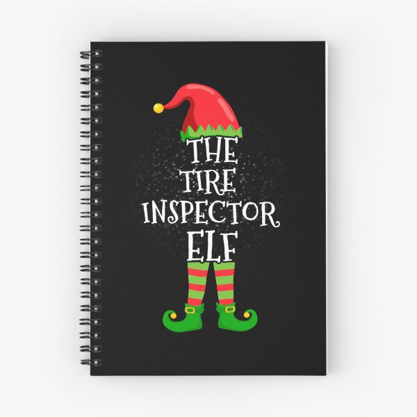 Item preview, TIRE INSPECTOR Elf Family Matching Christmas Group designed and sold by CosmoKitsch.