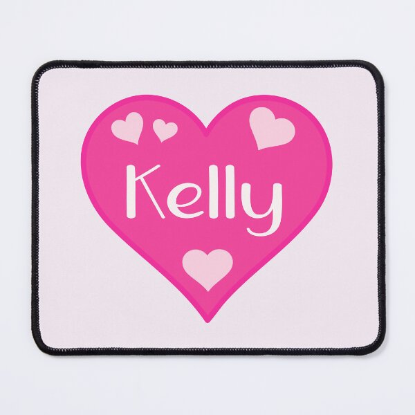 Item preview, Kelly Name Pink Heart designed and sold by Jeallan Designs.