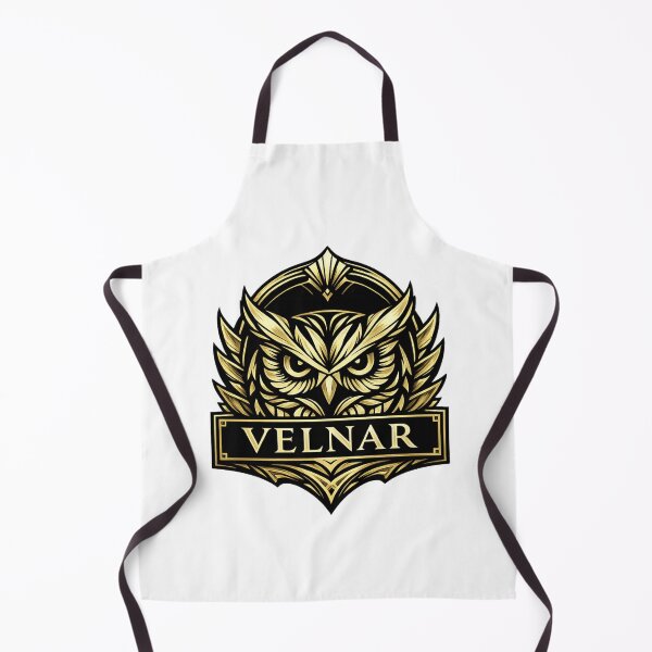 Item preview, VELNAR Golden Owl Luxury Graphic Tee designed and sold by Ikkipass Enterprises.