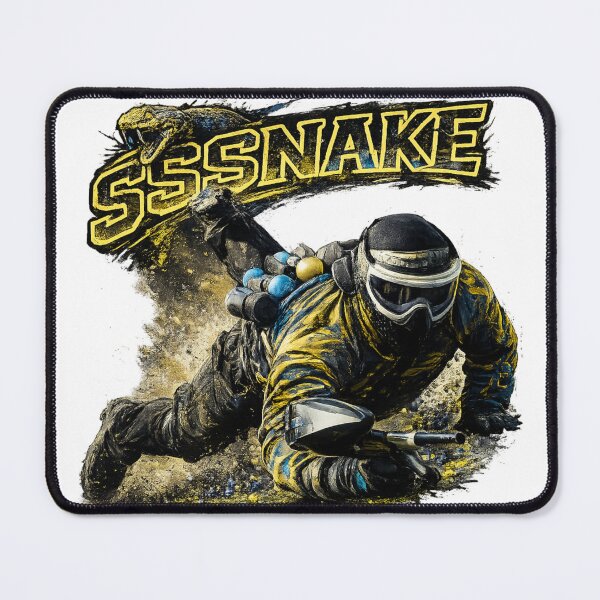 Item preview, SNAKE Tactical Paintball Player Design designed and sold by lazulishop.