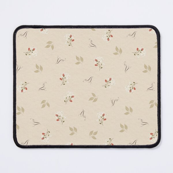 Item preview, Ditsy Floral Cottagecore Fabric Vintage Botanical Toss Print designed and sold by Designs by christel_treiber.