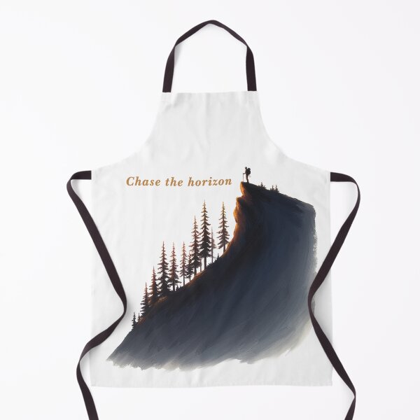 Item preview, Chase the horizon hiker mountain ridge oil painting adventure art designed and sold by icemanphotos.