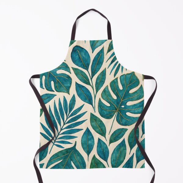 Item preview, Blue and Green Tropical Leaves designed and sold by GraphicsClub.